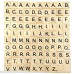 Sunnyglade 500PCS Wood Letter Tiles Wooden Scrabble Tiles A-Z Capital Letters for Crafts Pendants Spelling 500PCS B07D77QJP6